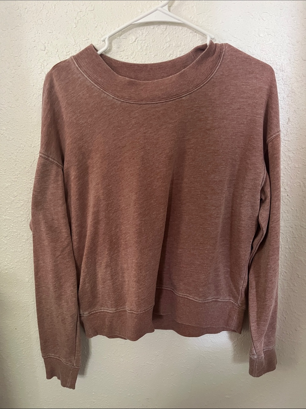 Women’s Crewneck Sweater in Dusty Rose